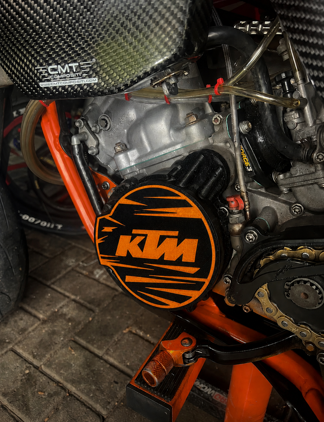 Ktm exc 125 zündabdeckung
